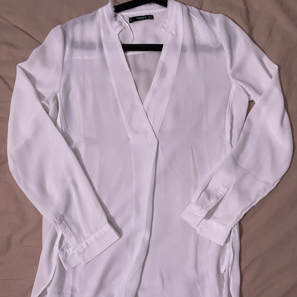 Mango chiffon tunic